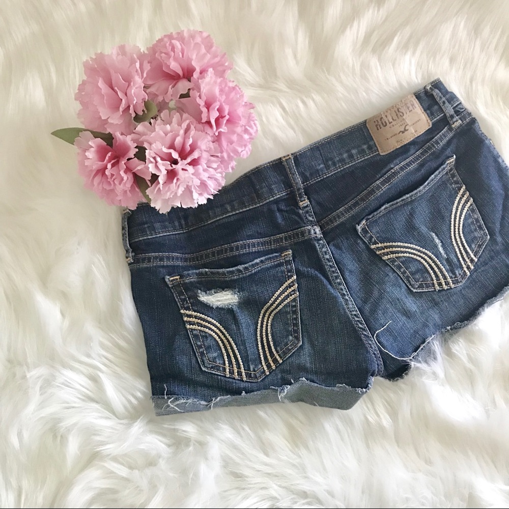 Hollister denim shorts